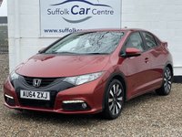 USED 2014 64 HONDA CIVIC 1.8 I-VTEC SE PLUS 5d 140 BHP www.suffolkcarcentre.co.uk - Located at Lowestoft