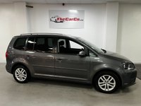 USED 2015 64 VOLKSWAGEN TOURAN 1.6 SE TDI BLUEMOTION TECHNOLOGY 5d 103 BHP * PARK SENSORS * ALLOYS *  PRIVACY * AIR CON * 7 SEATS *