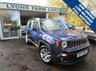 USED 2017 17 JEEP RENEGADE 1.6 M-JET LONGITUDE 5d 118 BHP Low Mileage, Full Service History + Just Serviced, One Owner, MOT until August 2023, Great fuel economy!