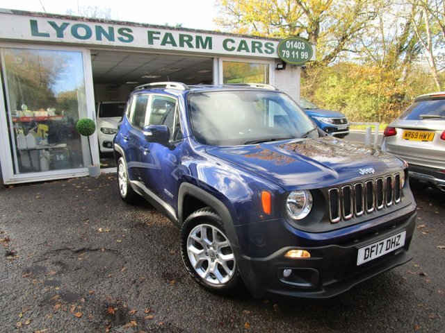 2017 17 Jeep Renegade 1.6 M-JET LONGITUDE 5d 118 BHP
