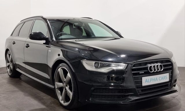 2014 63 Audi A6 3.0 AVANT TDI QUATTRO BLACK EDITION 5d 245 BHP