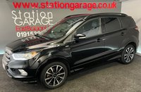 USED 2017 66 FORD KUGA 2.0 ST-LINE TDCI 5d 148 BHP GREAT SPEC FULL HIST LOW MILES SAT NAV AND APPLE PLAY