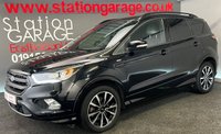 USED 2017 66 FORD KUGA 2.0 ST-LINE TDCI 5d 148 BHP GREAT SPEC FULL HIST LOW MILES SAT NAV AND APPLE PLAY