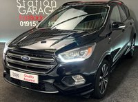 USED 2017 66 FORD KUGA 2.0 ST-LINE TDCI 5d 148 BHP GREAT SPEC FULL HIST LOW MILES SAT NAV AND APPLE PLAY