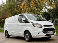 USED 2017 17 FORD TRANSIT CUSTOM 2.0 290 LR P/V 104 BHP MOST HISTORY + 2 KEYS
