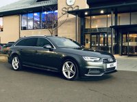 USED 2017 66 AUDI A4 3.0 AVANT TDI QUATTRO S LINE 5d 268 BHP AUTO Virtual Digital Cockpit Sat Nav