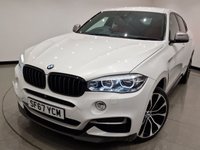 USED 2017 67 BMW X6 3.0 M50D (381 PS) AUTO XDRIVE ( EURO 6 ) S/S 5DR + NAV + 21