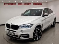 USED 2017 67 BMW X6 3.0 M50D (381 PS) AUTO XDRIVE ( EURO 6 ) S/S 5DR + NAV + 21