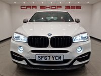USED 2017 67 BMW X6 3.0 M50D (381 PS) AUTO XDRIVE ( EURO 6 ) S/S 5DR + NAV + 21