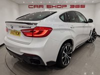 USED 2017 67 BMW X6 3.0 M50D (381 PS) AUTO XDRIVE ( EURO 6 ) S/S 5DR + NAV + 21