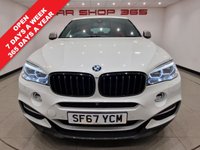 USED 2017 67 BMW X6 3.0 M50D (381 PS) AUTO XDRIVE ( EURO 6 ) S/S 5DR + NAV + 21