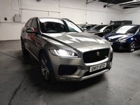 USED 2017 17 JAGUAR F-PACE 3.0 V6 S AWD 5d 296 BHP 