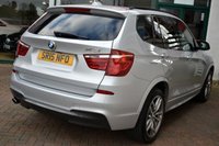 USED 2015 15 BMW X3 2.0d X-DRIVE M-SPORT 8-SPEED AUTO 190 BHP &pound;7,805 Factory Options Fitted
