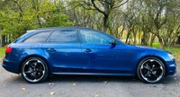 USED 2013 62 AUDI A4 2.0 AVANT TDI BLACK EDITION 5d 141 BHP SATELLITE NAVIGATION AUTOMATIC LEATHER INTERIOR HEATED FRONT SEATS