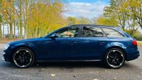 USED 2013 62 AUDI A4 2.0 AVANT TDI BLACK EDITION 5d 141 BHP SATELLITE NAVIGATION AUTOMATIC LEATHER INTERIOR HEATED FRONT SEATS