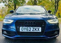 USED 2013 62 AUDI A4 2.0 AVANT TDI BLACK EDITION 5d 141 BHP SATELLITE NAVIGATION AUTOMATIC LEATHER INTERIOR HEATED FRONT SEATS