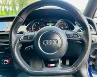 USED 2013 62 AUDI A4 2.0 AVANT TDI BLACK EDITION 5d 141 BHP SATELLITE NAVIGATION AUTOMATIC LEATHER INTERIOR HEATED FRONT SEATS