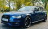USED 2013 62 AUDI A4 2.0 AVANT TDI BLACK EDITION 5d 141 BHP SATELLITE NAVIGATION AUTOMATIC LEATHER INTERIOR HEATED FRONT SEATS