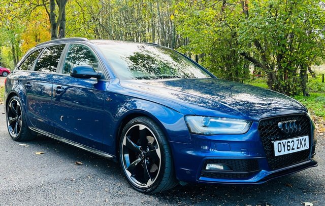 2013 62 Audi A4 2.0 AVANT TDI BLACK EDITION 5d 141 BHP