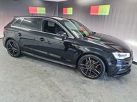 USED 2014 63 AUDI A3 1.4 TFSI S LINE 5d 139 BHP 