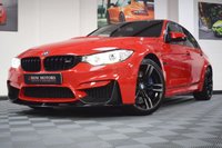 USED 2017 17 BMW M3 3.0 M3 4d 426 BHP ROSSO CORSA / M PERF EXHAUST