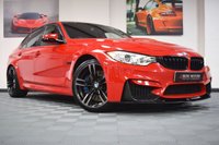 USED 2017 17 BMW M3 3.0 M3 4d 426 BHP ROSSO CORSA / M PERF EXHAUST
