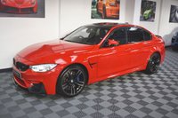 USED 2017 17 BMW M3 3.0 M3 4d 426 BHP ROSSO CORSA / M PERF EXHAUST