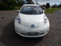 USED 2017 67 NISSAN LEAF 0.0 TEKNA 1 Owner,Only 10,000mls,Diamond Cut Alloys,Leather,Sat Nav,DAB,F.S.H,Ulez Compliant Black Leather,Diamond Cut Alloys,1 Owner,F.S.H