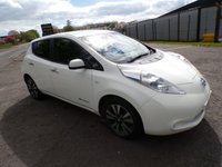 USED 2017 67 NISSAN LEAF 0.0 TEKNA 1 Owner,Only 10,000mls,Diamond Cut Alloys,Leather,Sat Nav,DAB,F.S.H,Ulez Compliant Black Leather,Diamond Cut Alloys,1 Owner,F.S.H