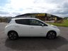 USED 2017 67 NISSAN LEAF 0.0 TEKNA 1 Owner,Only 10,000mls,Diamond Cut Alloys,Leather,Sat Nav,DAB,F.S.H,Ulez Compliant Black Leather,Diamond Cut Alloys,1 Owner,F.S.H