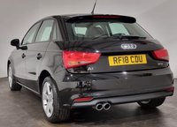 USED 2018 18 AUDI A1 1.4 SPORTBACK TFSI SPORT NAV 5d 123 BHP TFSI Sport 33662 Miles Brilliant High Gloss Black, Navigation / Media