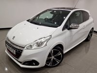USED 2015 65 PEUGEOT 208 1.6 THP GTI PRESTIGE (208 PS) ( EURO 6 ) S/S 3DR + NAV + PAN ROOF + HEATED LEATHERS + MOOD LIGHTING + MULTIMEDIA + CRUISE + AIR CON + L.E.D.S + REVERSE PARK AID + 17