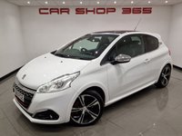 USED 2015 65 PEUGEOT 208 1.6 THP GTI PRESTIGE (208 PS) ( EURO 6 ) S/S 3DR + NAV + PAN ROOF + HEATED LEATHERS + MOOD LIGHTING + MULTIMEDIA + CRUISE + AIR CON + L.E.D.S + REVERSE PARK AID + 17