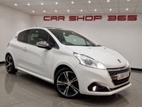 USED 2015 65 PEUGEOT 208 1.6 THP GTI PRESTIGE (208 PS) ( EURO 6 ) S/S 3DR + NAV + PAN ROOF + HEATED LEATHERS + MOOD LIGHTING + MULTIMEDIA + CRUISE + AIR CON + L.E.D.S + REVERSE PARK AID + 17