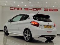 USED 2015 65 PEUGEOT 208 1.6 THP GTI PRESTIGE (208 PS) ( EURO 6 ) S/S 3DR + NAV + PAN ROOF + HEATED LEATHERS + MOOD LIGHTING + MULTIMEDIA + CRUISE + AIR CON + L.E.D.S + REVERSE PARK AID + 17