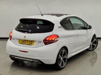 USED 2015 65 PEUGEOT 208 1.6 THP GTI PRESTIGE (208 PS) ( EURO 6 ) S/S 3DR + NAV + PAN ROOF + HEATED LEATHERS + MOOD LIGHTING + MULTIMEDIA + CRUISE + AIR CON + L.E.D.S + REVERSE PARK AID + 17