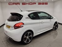 USED 2015 65 PEUGEOT 208 1.6 THP GTI PRESTIGE (208 PS) ( EURO 6 ) S/S 3DR + NAV + PAN ROOF + HEATED LEATHERS + MOOD LIGHTING + MULTIMEDIA + CRUISE + AIR CON + L.E.D.S + REVERSE PARK AID + 17