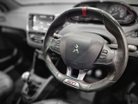 USED 2015 65 PEUGEOT 208 1.6 THP GTI PRESTIGE (208 PS) ( EURO 6 ) S/S 3DR + NAV + PAN ROOF + HEATED LEATHERS + MOOD LIGHTING + MULTIMEDIA + CRUISE + AIR CON + L.E.D.S + REVERSE PARK AID + 17