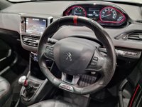 USED 2015 65 PEUGEOT 208 1.6 THP GTI PRESTIGE (208 PS) ( EURO 6 ) S/S 3DR + NAV + PAN ROOF + HEATED LEATHERS + MOOD LIGHTING + MULTIMEDIA + CRUISE + AIR CON + L.E.D.S + REVERSE PARK AID + 17