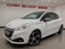USED 2015 65 PEUGEOT 208 1.6 THP GTI PRESTIGE (208 PS) ( EURO 6 ) S/S 3DR + NAV + PAN ROOF + HEATED LEATHERS + MOOD LIGHTING + MULTIMEDIA + CRUISE + AIR CON + L.E.D.S + REVERSE PARK AID + 17