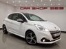 USED 2015 65 PEUGEOT 208 1.6 THP GTI PRESTIGE (208 PS) ( EURO 6 ) S/S 3DR + NAV + PAN ROOF + HEATED LEATHERS + MOOD LIGHTING + MULTIMEDIA + CRUISE + AIR CON + L.E.D.S + REVERSE PARK AID + 17