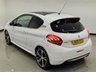 USED 2015 65 PEUGEOT 208 1.6 THP GTI PRESTIGE (208 PS) ( EURO 6 ) S/S 3DR + NAV + PAN ROOF + HEATED LEATHERS + MOOD LIGHTING + MULTIMEDIA + CRUISE + AIR CON + L.E.D.S + REVERSE PARK AID + 17