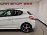 USED 2015 65 PEUGEOT 208 1.6 THP GTI PRESTIGE (208 PS) ( EURO 6 ) S/S 3DR + NAV + PAN ROOF + HEATED LEATHERS + MOOD LIGHTING + MULTIMEDIA + CRUISE + AIR CON + L.E.D.S + REVERSE PARK AID + 17