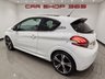 USED 2015 65 PEUGEOT 208 1.6 THP GTI PRESTIGE (208 PS) ( EURO 6 ) S/S 3DR + NAV + PAN ROOF + HEATED LEATHERS + MOOD LIGHTING + MULTIMEDIA + CRUISE + AIR CON + L.E.D.S + REVERSE PARK AID + 17