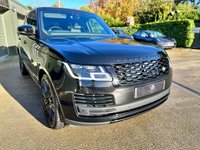 USED 2021 21 LAND ROVER RANGE ROVER 3.0 WESTMINSTER BLACK MHEV 5d 295 BHP F/LR/S/H & LR Warranty 2023
