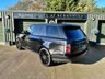 USED 2021 21 LAND ROVER RANGE ROVER 3.0 WESTMINSTER BLACK MHEV 5d 295 BHP F/LR/S/H & LR Warranty 2023