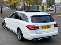 USED 2015 15 MERCEDES-BENZ C-CLASS 2.1 C220 BLUETEC SPORT PREMIUM 5d 170 BHP 