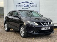 USED 2014 14 NISSAN QASHQAI 1.5 DCI ACENTA PREMIUM 5d 108 BHP www.suffolkcarcentre.co.uk - Located at Lowestoft