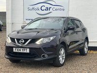 USED 2014 14 NISSAN QASHQAI 1.5 DCI ACENTA PREMIUM 5d 108 BHP www.suffolkcarcentre.co.uk - Located at Lowestoft