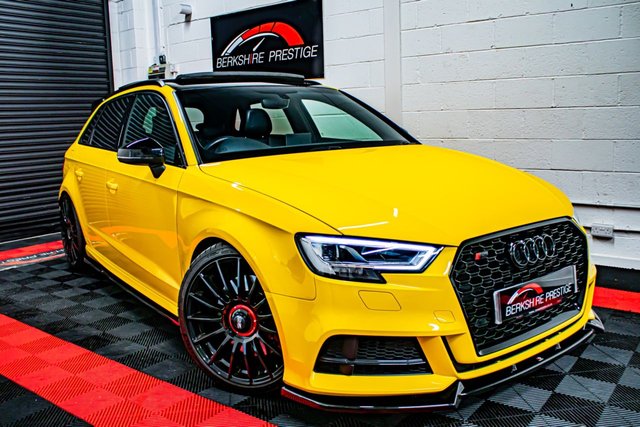 2017 67 Audi A3 2.0 S3 SPORTBACK TFSI QUATTRO BLACK EDITION 5d 306 BHP